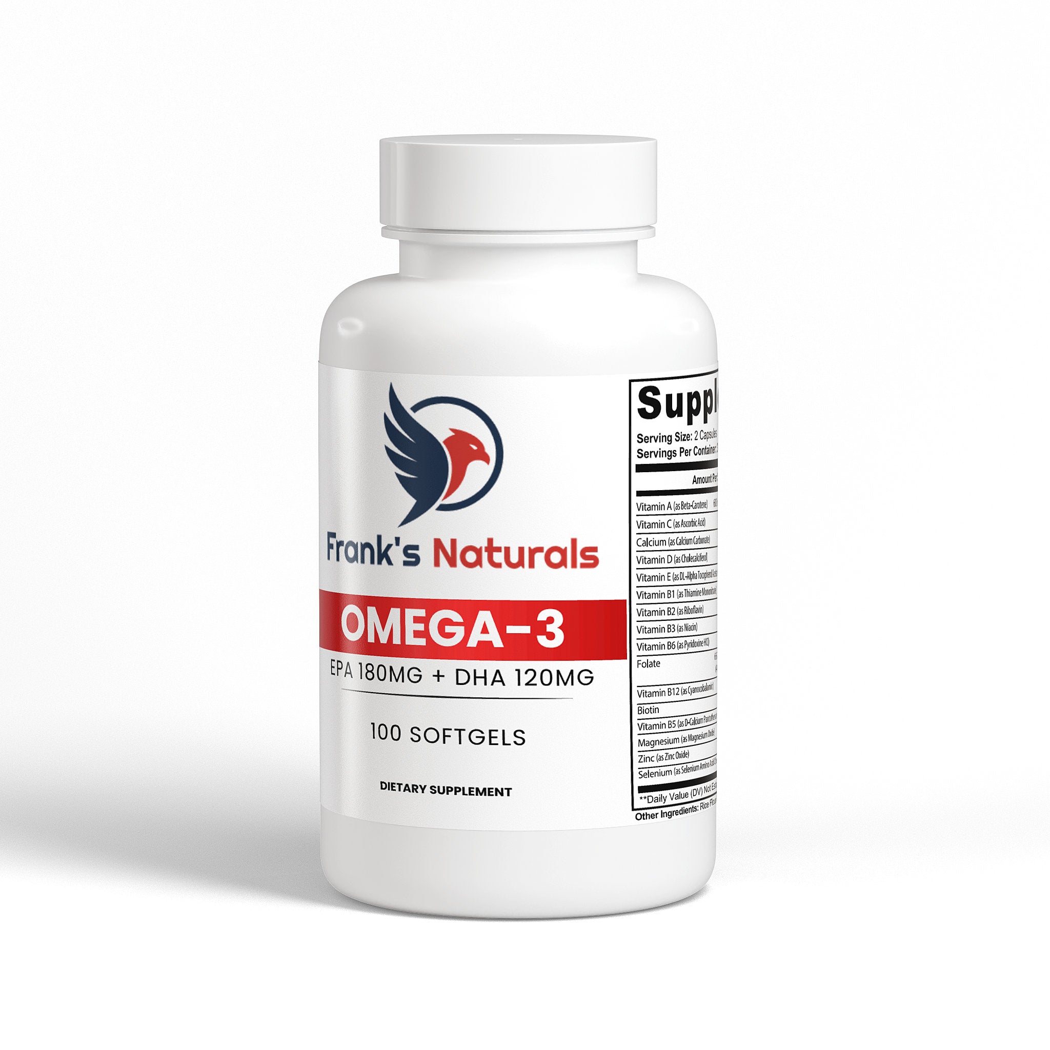 Omega-3 EPA 180mg + DHA 120mg